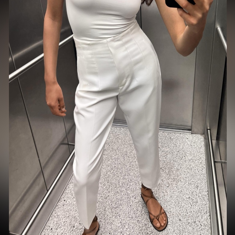Zara Pant White